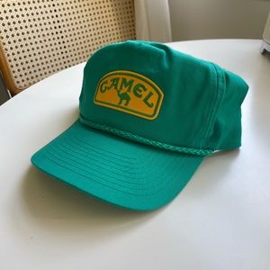 Camel Cigarettes Hat Vintage Retro Patch (Trucker Rope SnapBack)